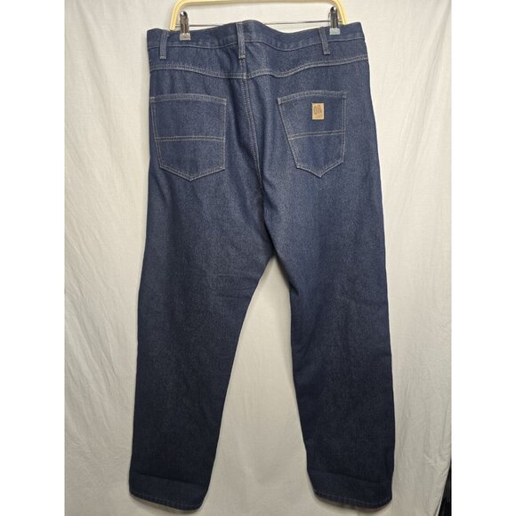 VTG Outback Rider Plaid Fleece Lined Heavy Denim Jeans - 2 PAIRS- Size 42- READ - Picture 8 of 16